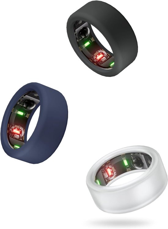 Smart Ringbeschermer compatibel met Oura Ring Gen4/3, RingConn/Samsung Galaxy beschermhoes, krasbestendige siliconen ringbescherming hoes