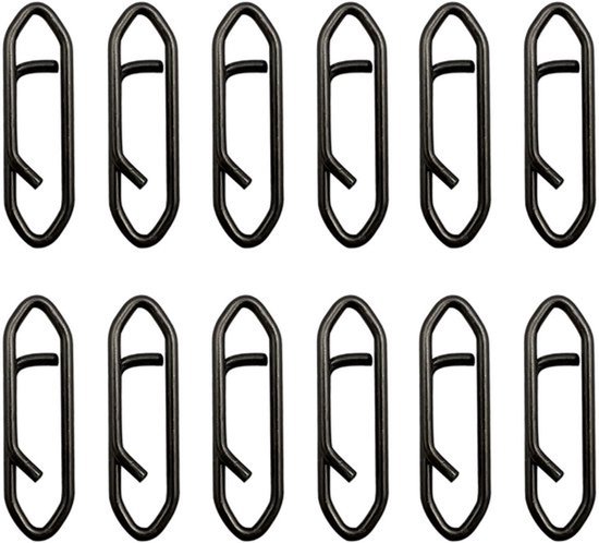 Snelle Verbinders voor - Seiwei 50Pcs Roestvrij Stalen Vissnapclips