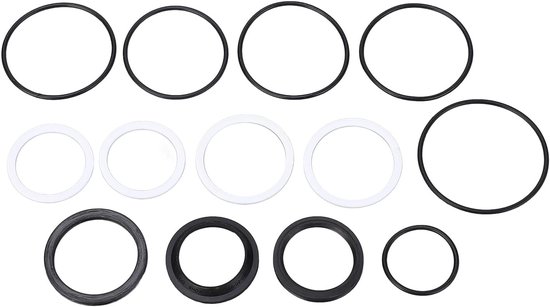 SnelShoppen - 13PCS Schokdemper Onderhoudskit Rubberlucht Float Vervangingen voor DPS DPX2 - Trillingsdempelkit voor Glad Rijden, Schokservicekit Floa