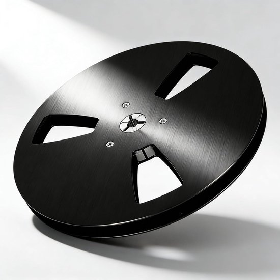 SnelShoppen - 1/4 7 Inch Lege Tape Spoel voor Reel to Reel Tape Spelers, Aluminium Legering met 3 Gaten, Universele Vervangingsspoel voor Geluidsopnam