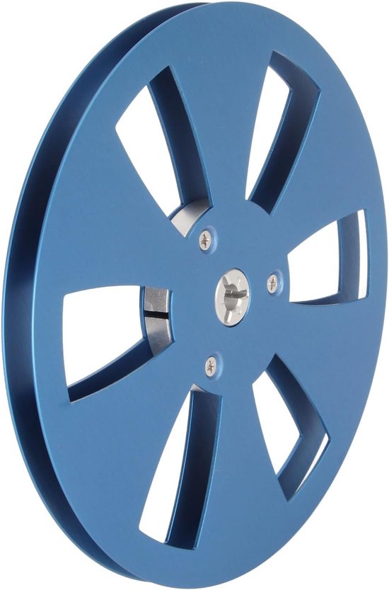 SnelShoppen - 1/4 Inch 7 Inch Lege Spoel, 6 Gaten Aluminium Legering Geluidsband Spoel voor Reel-to-Reel Bandspeler, RVS Schroeven, Goede Geluidskwali