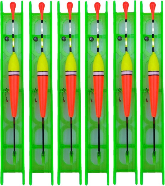 SnelShoppen - 15 Delige Set Drijvende Vissen Float en Hengel Spoelen Foam Drijvende Forel - Kleurige Lichtgewicht Vissersbenodigdheden