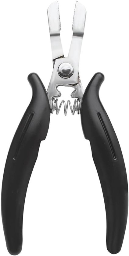 SnelShoppen - 1PCS Uittrek Pliers, Verleng Pliers, Bar Clamp voor het Verwijderen van Dreadlocks, Keratine Haarextensions, RVS, Ergonomisch Ontwerp