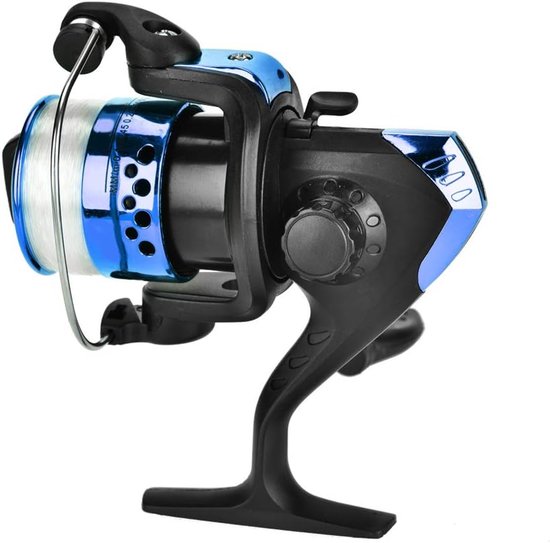 SnelShoppen - 200 Type Spinning Reel Vissysteem met 5.1:1 Overbrenging, Lichtgewicht en Krachtig, Galvanized Staal Lijn Cup voor Zeevissen, Bootvissen