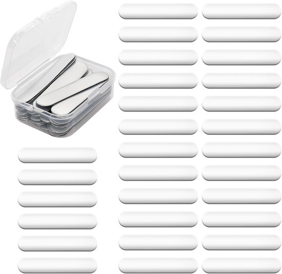 SnelShoppen - 30 Stuks Lood Tape Golf, Zelfklevende Lood Tape met Doos voor Gewicht Aanpassing Golfclubs, Tafeltennisbat, Tennis, Badminton Rackets