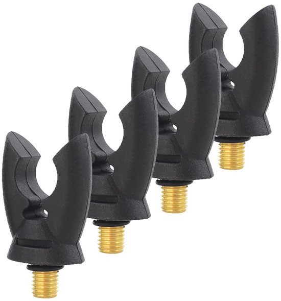 SnelShoppen - 4 x Karper Hengel Rest Hoofd Rubber Gripper - Stevige Vissen Accessoire voor Hengel Pod Houder - Ideaal voor Karper Vissen, Grof Vissen,