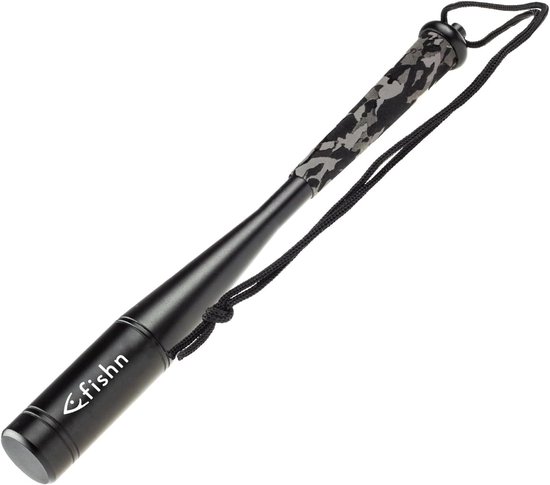 SnelShoppen - Aluminium Fish Killer 25 cm - Robuuste Vissenvanger met Antislip Handvat - Diervriendelijk en Praktisch - Inclusief Polsband voor Verant