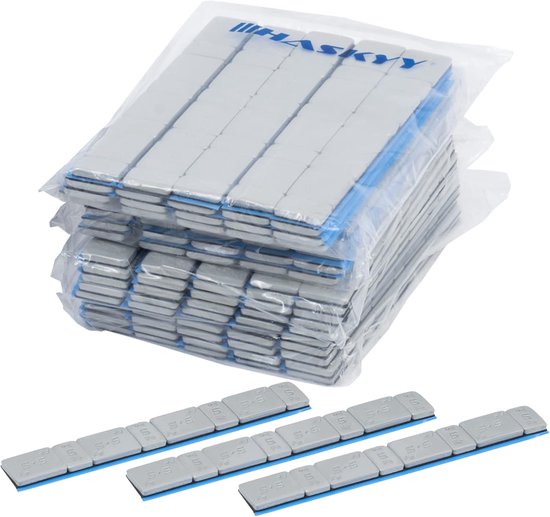 SnelShoppen - Balancerende Gewichten voor Auto Banden, 25 Stuks, Zwart, Lijmgewicht, 4 x 5 g + 4 x 10 g, Perfect voor Wielen en Banden