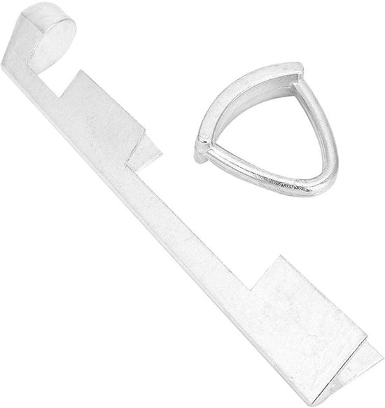 SnelShoppen - Billiard Pliers Drukvorm - Herbruikbare Biljart Drukpers van Aluminium - Handige Biljartaccessoires voor het Plakken van Nieuwe Punten -