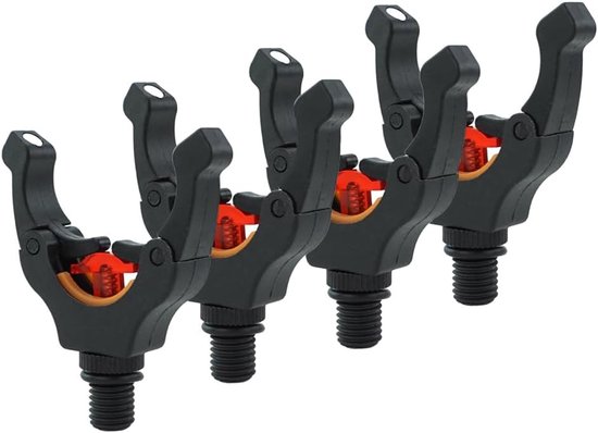 SnelShoppen - Carp Pliers voor Vissen - 4 Stuks - 3/8 Draad voor Hengels en Rod Pods - Magnetische Clip - Geschikt voor Hengeldiameter tot 21mm van Snelshoppen