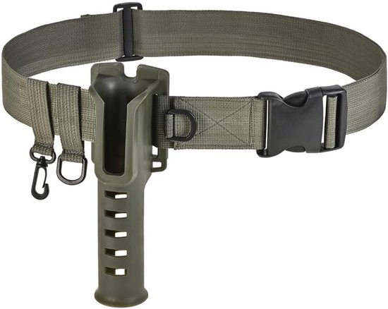 SnelShoppen - Compacte Buiten Vis Gereedschap, Verstelbare Waderriem Combinatie Hengelhouder Riem, Waders Riem en Kajak Vis Gereedschap, voor Surf Cas