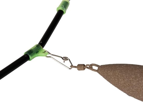 SnelShoppen - Fishing Anti-tangle Tree Set - 20 Anti Tangle Tree Sleeves met Spring Wire - Ideaal voor Feeder Fishing, Bootvissen, Zeevissen, Reservoi