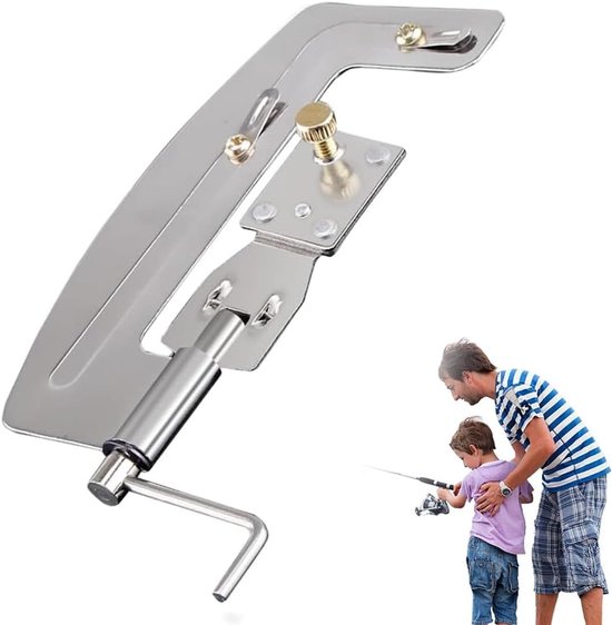 SnelShoppen - Fishing Knots Tying Tool - Roestvrijstalen Binding Tool voor Vissers - Handige Accessoires voor Vissers met Sterke Corrosiebestendigheid