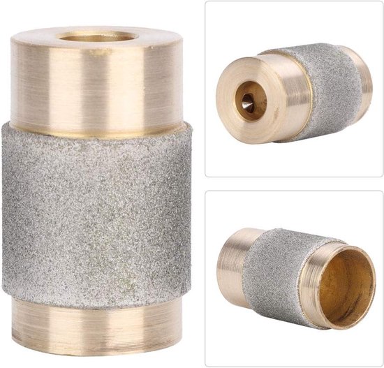 SnelShoppen - Glas Slijpbits voor Glas-in-Lood, Diamant Slijpbits voor Keramisch Glas, Professionele Slijpschijven voor Binnengebruik, MCB34