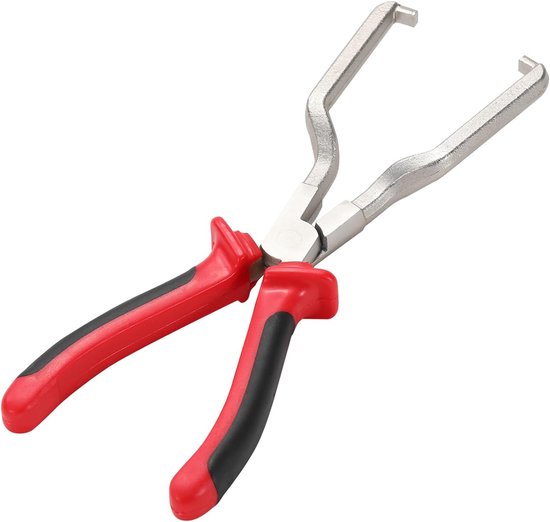 SnelShoppen - Greluma 1 Pc Brandstofleiding Clip Verwijder Pliers, RVS Handvat, Hoogwaardige Legering Staal, Voor Snelle Verwijdering van Brandstoflei