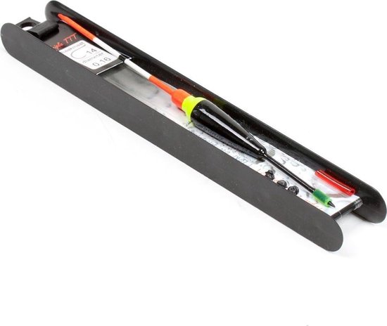 SnelShoppen - Kant-en-Klaar Vistuigje Nylon Lijn 16/00 mm Haakmaat 12 Dobber 1,0 gram voor Witvis Vissen - Compleet Vistuigje voor Aasvis, Voorntjes,