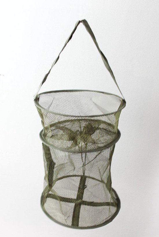 SnelShoppen - Landing Net 30x40 cm - Vangnet voor Vissen met Rond Net en Diepte - Ideaal voor Vissers, Tuin en Recreatie