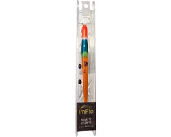 SnelShoppen - Luxe Kant-en-klaar Vistuigje Iris 18/00 - Witvistuigje met Haakmaat 12 en Dobber 1,5 Gram - Ideaal voor Wedstrijden en Recreatief Vissen