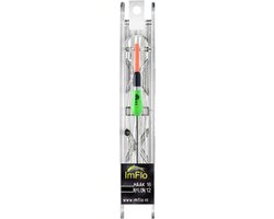 SnelShoppen - Luxe Kant-en-klaar Vistuigje Lisa 16/00 - Haak 12 - Ultralicht Dobber 0,3 gram - Ideaal Witvistuigje voor Wedstrijdvissen, Buitensport e