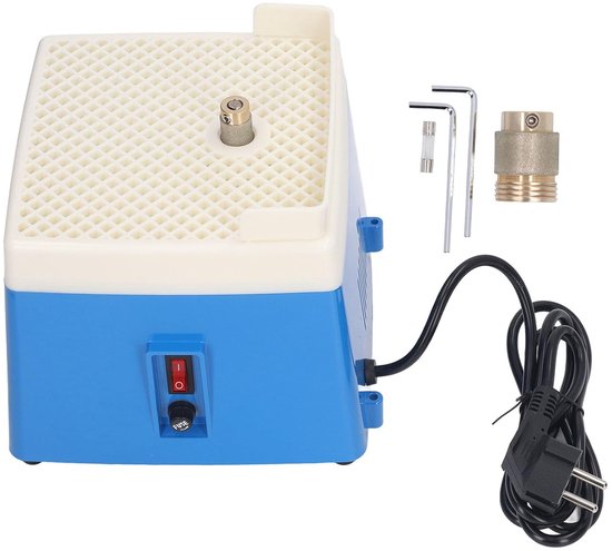 SnelShoppen - Mini Glasfreesmachine voor Glas-in-Lood met Krachtige Motoren, Uniek Spiraal Slijpschijf Ontwerp, Kunstgereedschapset met 1 Inch Bit EU