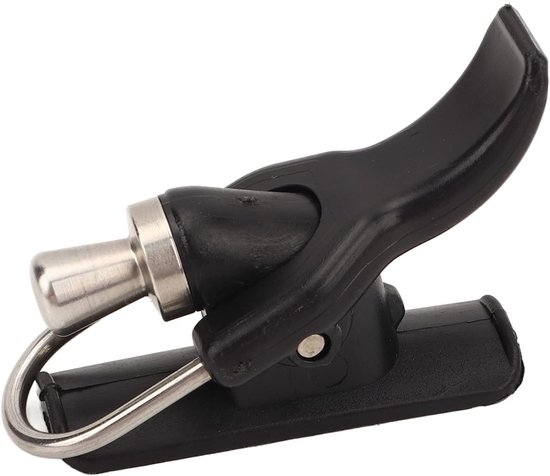 SnelShoppen - Offshore Fishing Trigger Help, Vingerbeschermer voor Vissen, Veilig Werpen, Robuuste Vissenoog Klem met Knop, Nylon en RVS, Perfect voor