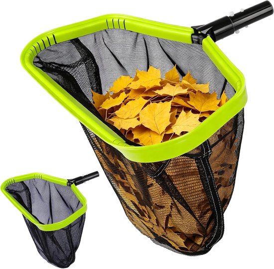 SnelShoppen - Pool Landing Net met Handvat, Ultra Fijn Net voor Zwembaden, Visvijvers, Tuinvijvers, Jacuzzi's, Algen en Geschikt voor Bestway en Kinde