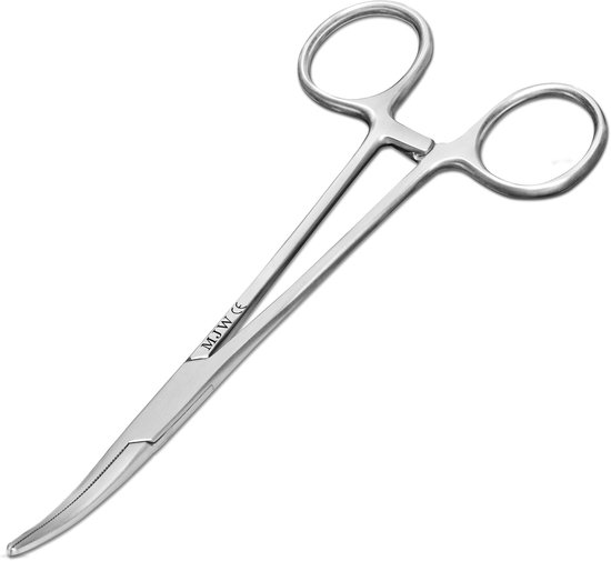 SnelShoppen - Professionele RVS Hengelsport Hemostatische Tang - Meerdere Toepassingen: Vis Scharen, Dierenverzorging, Creatief Werk, Tuinieren van Snelshoppen