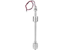 SnelShoppen - RVS Dubbele Bal Float Schakelaar Controller Tank Vloeistof Niveau Sensor Schakelaar voor Water Tank Zwembad (Float 200mm)