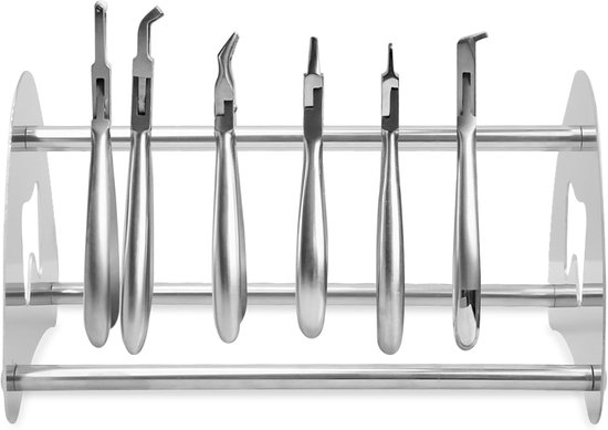 SnelShoppen - RVS Pliers Houder voor Orthodontische Pliers en Scharen - Sterke en Duurzame Standhouder - Makkelijk te Monteren en te Gebruiken - Ideaa