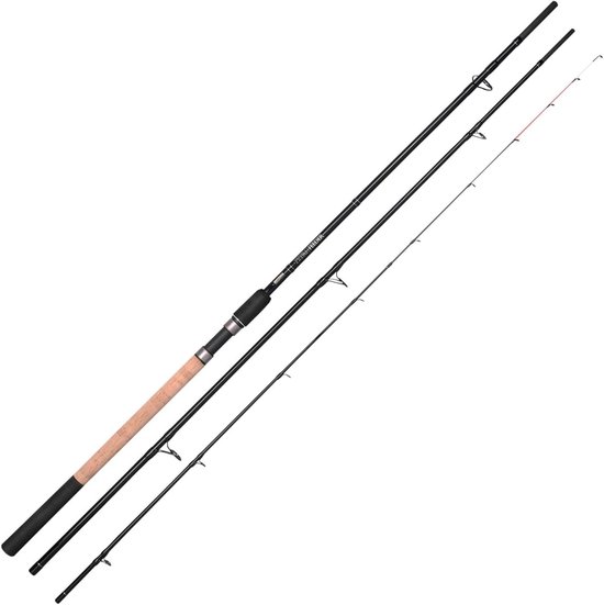 SnelShoppen - Spro Vissengerei Feeder Hengel 360cm voor Zware Voermand, 180g Werpgewicht, 3+3 Delen, Ideaal voor Visserij en Recreatief Vissen