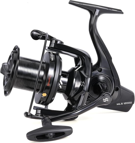 SnelShoppen - Surf Fishing Reel 11 + 1BB RVS Spin Reel 10.000 Serie, Krachtige Drag, Grote Lijn Capaciteit, Zoutwater & Zoetwater Catvis & Karper Heng