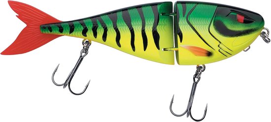 SnelShoppen - Swimbait Berkley Zilla - 4-delig Gesegmenteerd Swimmer Lure - Levensechte S-Curve Beweging - Perfect voor Roofvissen - Aasvis Mimic - Ho