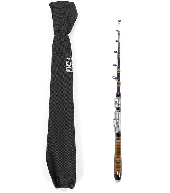 SnelShoppen - Telescopische Vissenhengel - Carbon Fiber, Lichtgewicht en Draagbaar - 150cm Handvissen Accessoires - Perfect voor Sportvissen en Verzam
