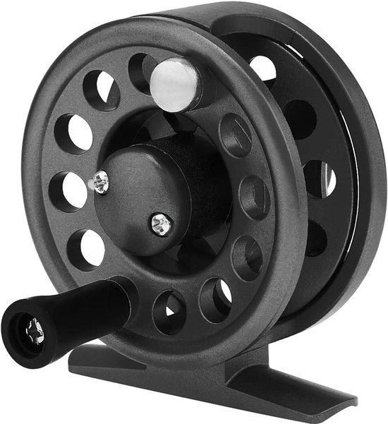 SnelShoppen - Vliegvissen Reel, Lichtgewicht Spinning Reel voor Zoet- en Zoutwater, Ergonomisch Ontwerp, Perfect voor Beginners en Bass Vissen, Ideaal