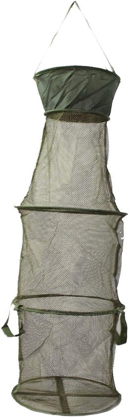 SnelShoppen - Water Released Rake Vangnet 34x98cm Boot Hengelsport Net Haringnet Voor Vissen, Landing Net Met Ø27cm Opening, Diep Vissen Net