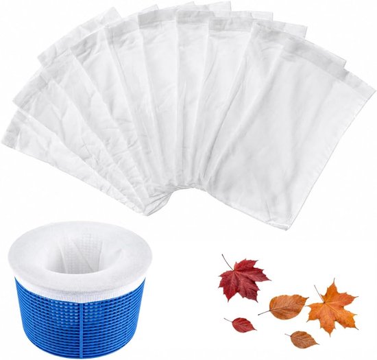 Sokken 10 Stuks, Pool Skimmer Sokken Wit