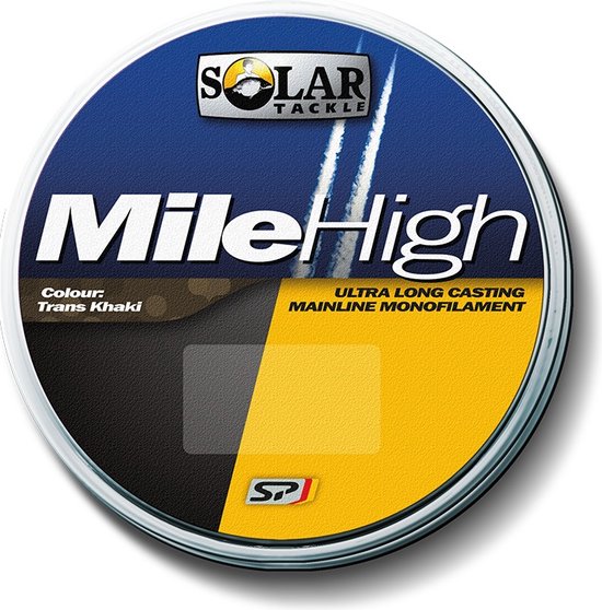 Solar SP C-Tech Mile High Mono 11Lb, 1000M Spool (0.31Mm Diameter) | Nylon vislijn van Solar