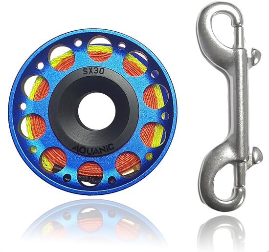 Solidchoice - 100FT Duik Reel met Dubbele Klip