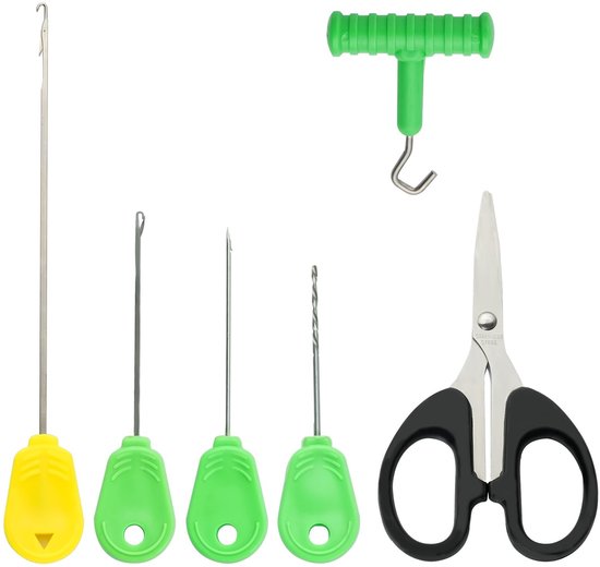 Solidchoice - 6-in-1 Bait Needle Set voor Karpervissen