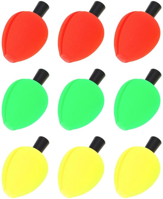 Solidchoice - 9-delige Vissers Float Set van EVA Schuim