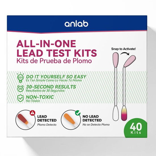 Solidchoice - Alles-in-één Lood Test Kit met Snelle Resultaten