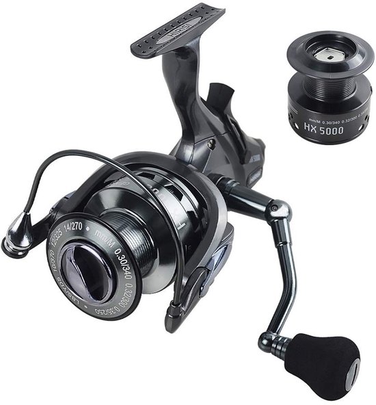 Solidchoice - Karpvis Reel met Extra Spoel HX5000