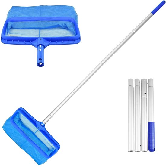 Solidchoice - Landing Net voor Zwembad met Handvat en Grote Maat
