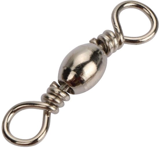 Solidchoice - Roterende Vishaak, Staal, Lengte 27,5mm, Set van 100