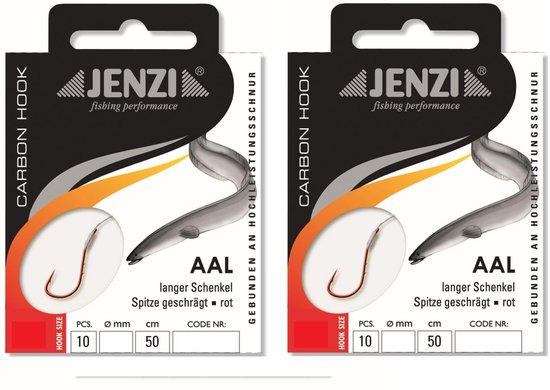 Solidchoice - Set van 2 Eel Hooks - 20 Stuks Voor Eeltakelen