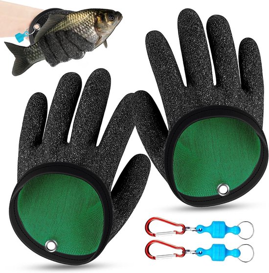Solidchoice - Set van 2 Waterproof Vissershandschoenen