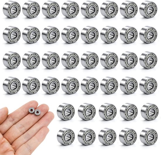 Solidchoice - Set van 50 Kogellagers 693ZZ voor Precisietoepassingen