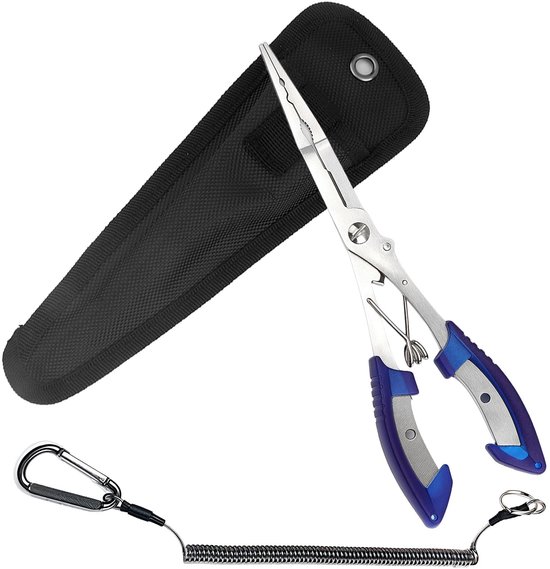 Solidchoice - Set van Visspullen met Tangen en Scharen, RVS, 21 cm van Solidchoice