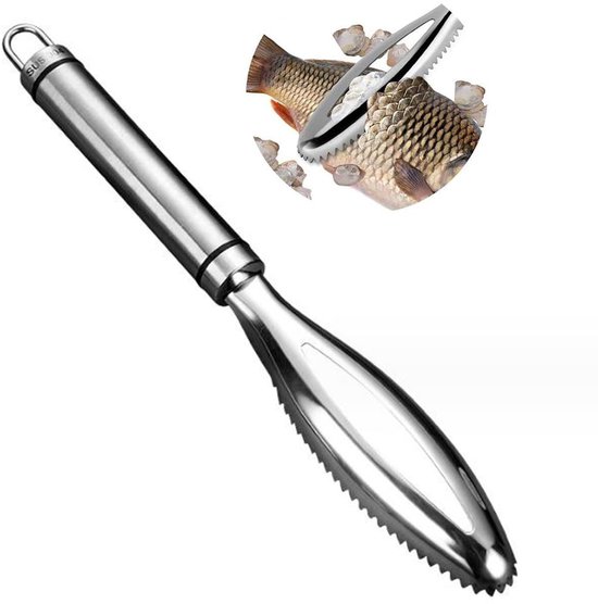 Solidchoice - Stainless Steel Fish Descaler voor Keuken