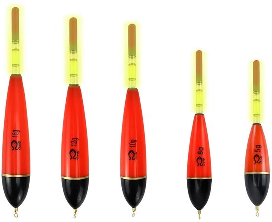 Solidchoice - Visset met 5 Stuks, Vissersaccessoires voor Float Fishing